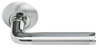 COLUMN, door handle MH-03 SN/CP, colour - white nickel/chrome