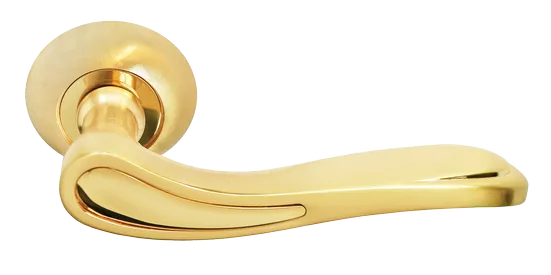 LONDON EYE, door handle MH-26 SG/GP, colour - satin gold/gold image buy World