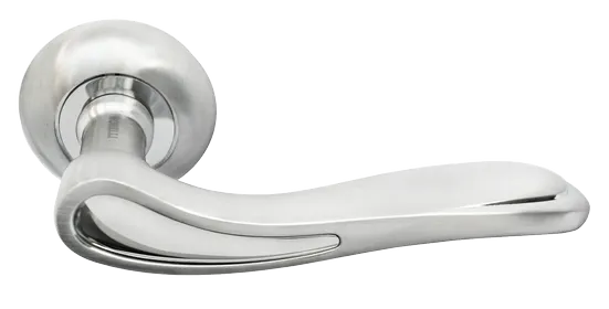 LONDON EYE, door handle MH-26 SC/CP, colour - satin chrome/chrome image buy World