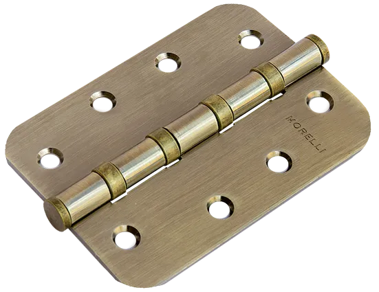 MS-C 100X70X2.5-4BB AB, universa steel hinge with rounded corners, colour - bronze image buy World