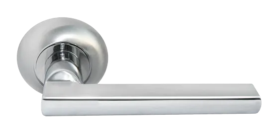 BRIDGE, door handle MH-25 SC/CP, colour - satin chrome/chrome image buy World