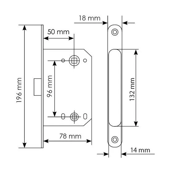 IP WC W, WC latch, colour - white image buy in World