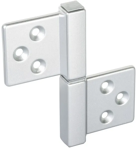 CH-S 85X82 SC, universal card hinge, colour - chrome satin image buy World