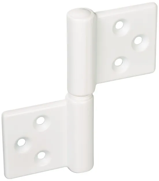 CH-R 85X82 W, universal card hinge, colour - white image buy World