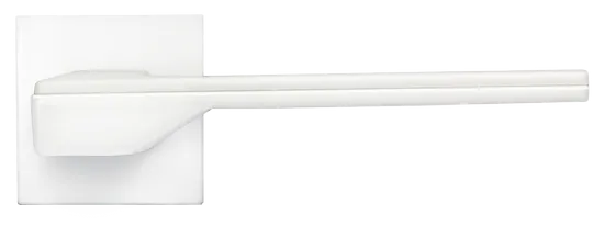 PIERRES, door handle on square rosette MH-49-S6 W, colour - white image buy in World