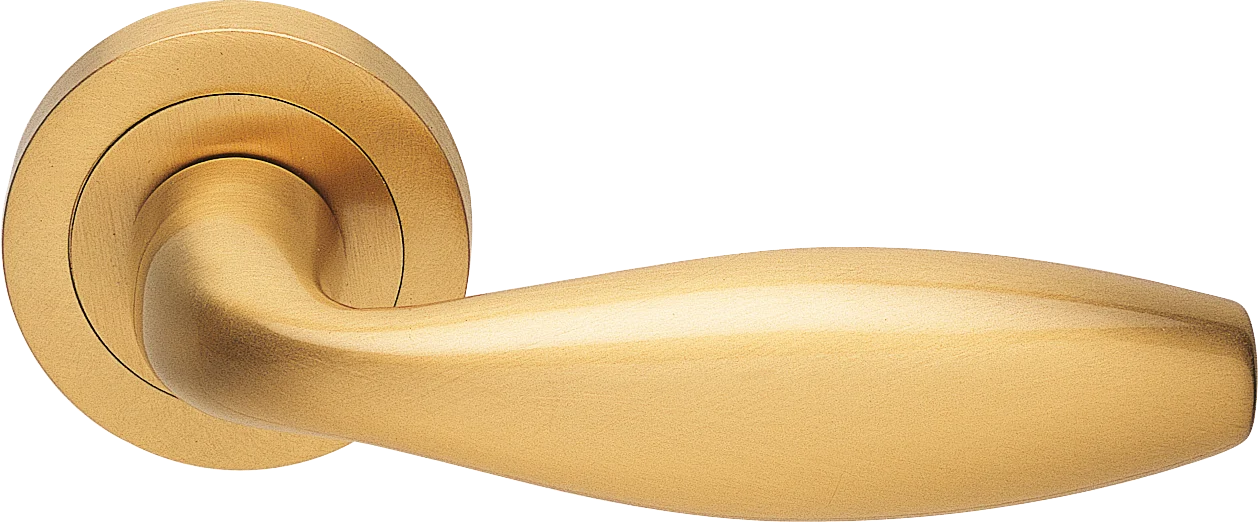 SIENA R2 OSA, door handle, colour - satin gold image buy World