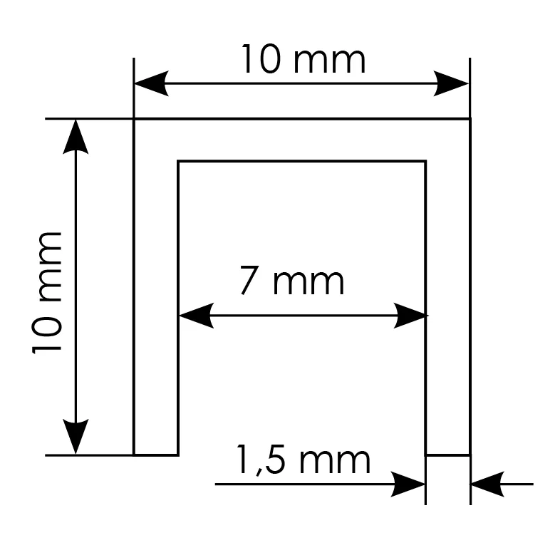 TRACK-B 10x10x10 1M