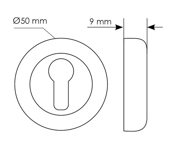 CC-KH FEA, escutcheon, colour - aged silver image buy in World