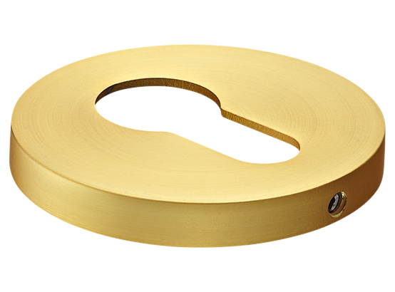 Escutcheon, 6 mm, MH-KH-R6 MSG, color - satin gold matt image buy World