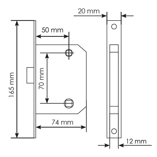 2070 BN, WC latch, colour - black nickel image buy in World