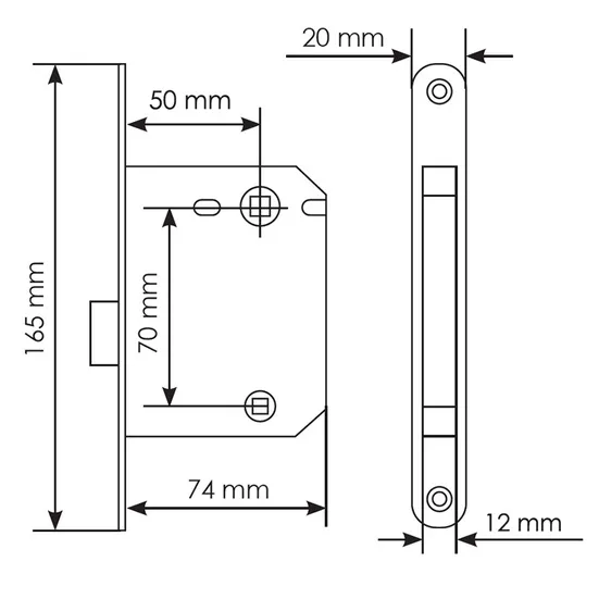 O2070 SN, WC latch, colour - nickel satin image buy in World