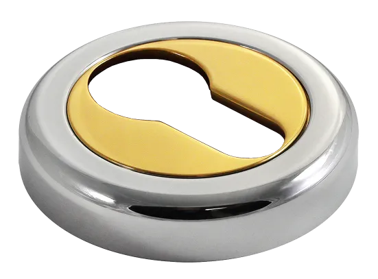 LUX-KH-R4 COT, escutcheon, colour -  chrome/gold image buy World