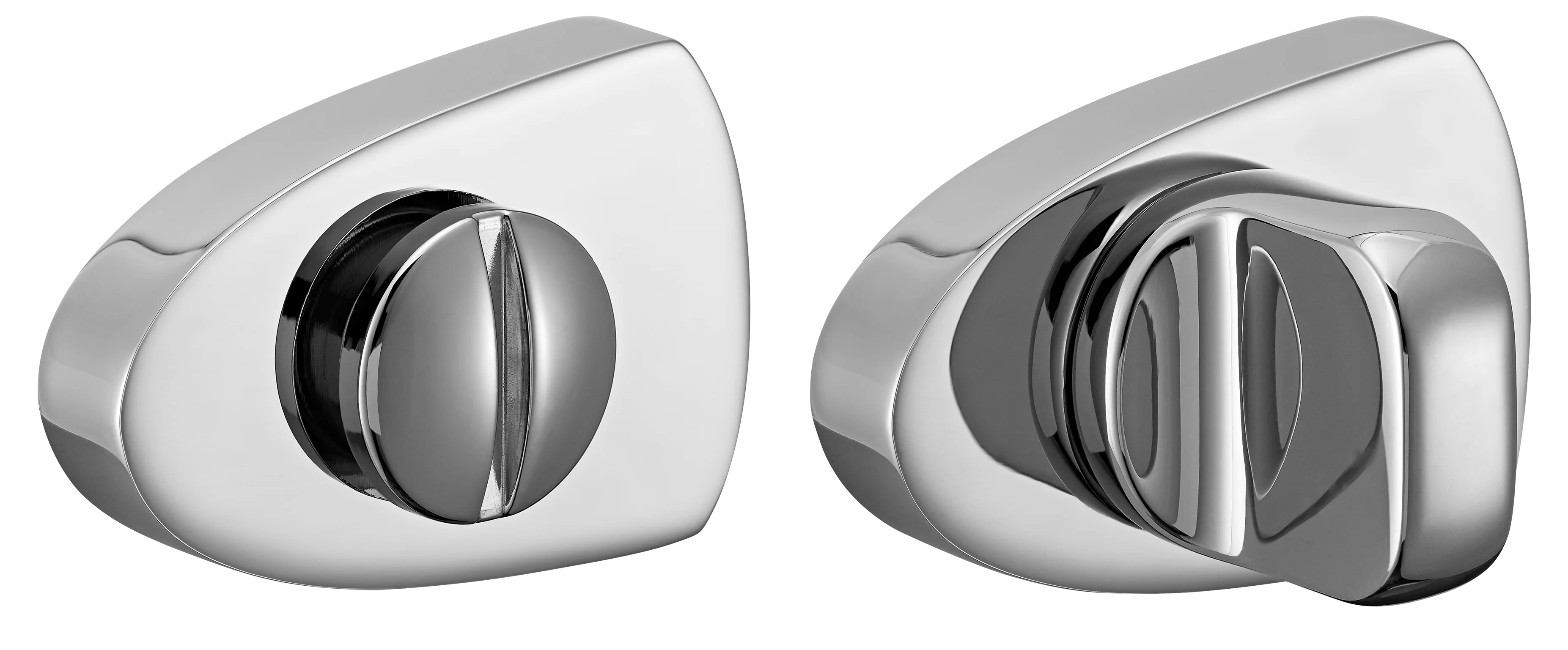 LUX-WC-UN CRO, WC knob, colour - chrome image buy World