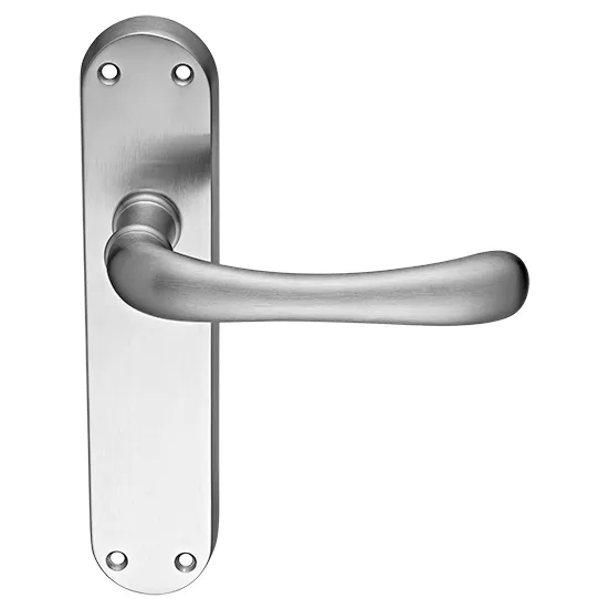 BRITISH STYLE PLB CSA, door handle, colour - satin chrome image buy World